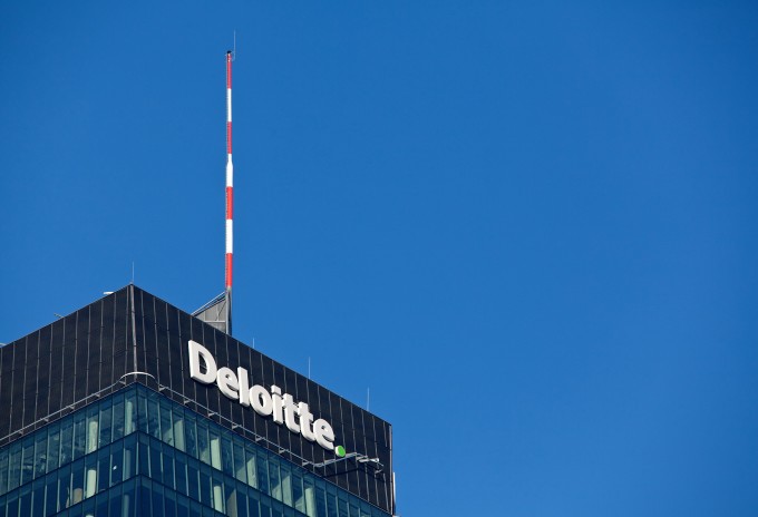 Deloitte building in Warsaw