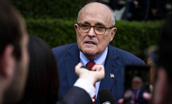 Rudy Giuliani, former mayor of New York