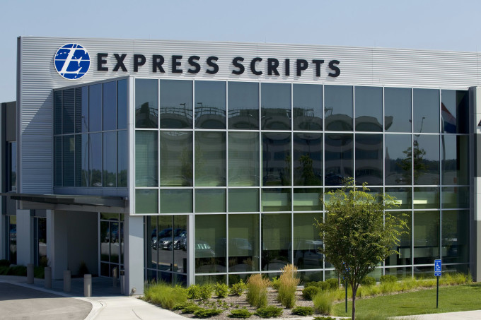 Express Scripts building in St. Louis