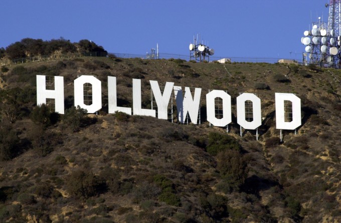 The Hollywood sign in Los Angeles